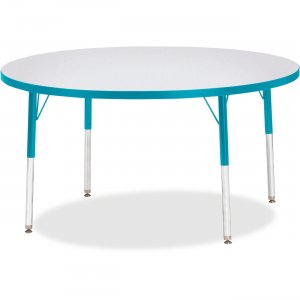 Berries 6433JCA005 Adult Height Color Edge Round Table