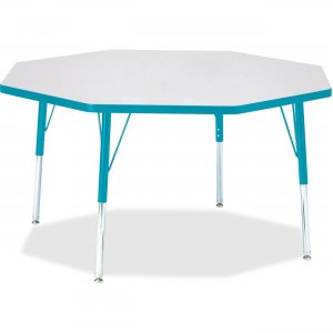 Berries 6428JCE005 Elementary Height Color Edge Octagon Table