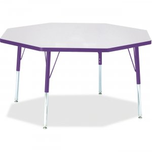 Berries 6428JCE004 Elementary Height Color Edge Octagon Table