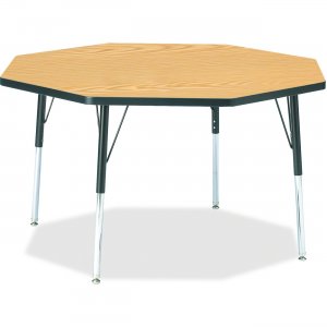 Berries 6428JCA210 Adult Height Color Top Octagon Table