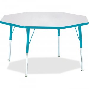 Berries 6428JCA005 Adult Height Color Edge Octagon Table