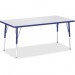 Berries 6408JCA003 Adult Height Color Edge Rectangle Table