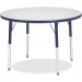 Berries 6488JCA112 Adult Height Color Edge Round Table