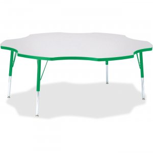 Berries 6458JCE119 Elementary Height Prism Six-Leaf Table