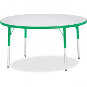 Berries 6433JCA119 Adult Height Color Edge Round Table