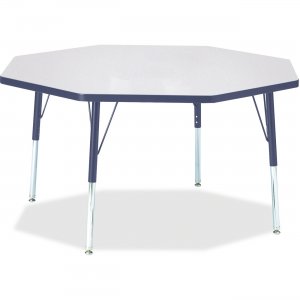 Berries 6428JCE112 Elementary Height Color Edge Octagon Table