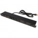 Rack Solutions PS19-R6-15-S-M 15A Power Strip, Rear Outlets w/ Surge, 15ft Cord