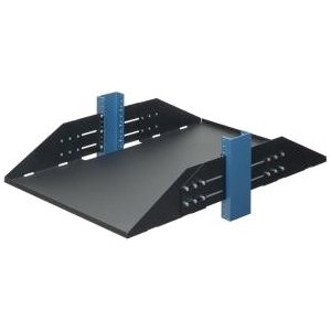 Rack Solutions 107-2237 29" Adjustable Rack Shelf - Flanges Down