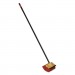 O-Cedar Commercial DVOCB066155 Bi-Level Floor Scrub Brush, Polypro Bristles, 10" Block, 54"Handle, Beige/Black