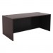 Alera ALEVA216630ES Valencia Series Straight Front Desk Shell,65w x 29 1/2d x 29 5/8h,Espresso