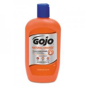 GOJO GOJ095712EA NATURAL ORANGE Pumice Hand Cleaner, Citrus, 14 oz Bottle