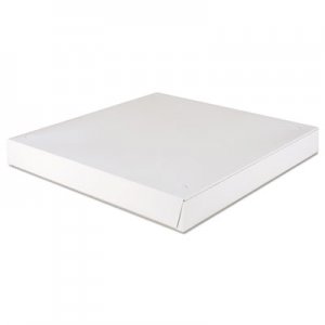 SCT SCH1450 Paperboard Pizza Boxes,16 x 16 x 1 7/8, White, 100/Carton