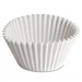 Hoffmaster HFM610070 Fluted Bake Cups, 2 1/4 dia x 1 7/8h, White, 500/Pack, 20 Pack/Carton