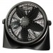 Alera ALEFAN163 16" Super-Circulation 3-Speed Tilt Fan, Plastic, Black
