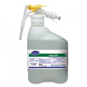 Diversey DVO5549271 Alpha-HP Concentrated Multi-Surface Cleaner, Citrus Scent, 5,000 mL RTD Bottle