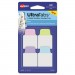 Avery AVE74761 Ultra Tabs Repositionable Mini Tabs, 1/5-Cut Tabs, Assorted Pastels, 1" Wide, 40/Pack