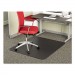 deflecto CM14242BLK SuperMat Frequent Use Chair Mat, Medium Pile Carpet, Beveled, 45 x 53, Black DEFCM14242BLK