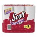 Scott 16447 Choose-a-Size Mega Roll, White, 102/Roll, 6 Rolls/Pack, 4 Packs/Carton KCC16447