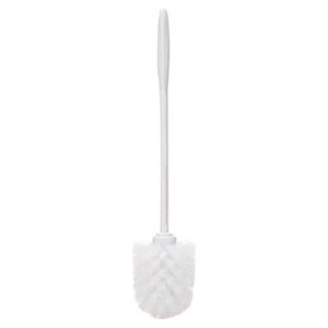 Rubbermaid Commercial 631000WECT Toilet Bowl Brush, 14 1/2", White, Plastic, 24/Carton RCP631000WECT