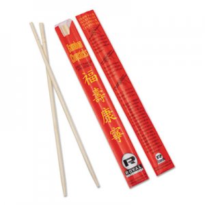 Royal Paper RPPR809 Chopsticks, Bamboo, 9", Natural, 1000/Carton