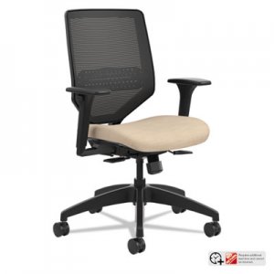 HON HONSVM1ALC22TK Solve Series Mesh Back Task Chair, Putty