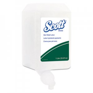Scott KCC35365CT Skin Relief Lotion, 1 L Bottle, Fragrance Free, 6/Carton