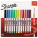 Sharpie SAN37175PP Ultra Fine Tip Permanent Marker, Extra-Fine Needle Tip, Assorted Colors, Dozen