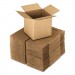 Genpak UFS181818 Cubed Fixed-Depth Shipping Boxes, Regular Slotted Container (RSC), 18" x 18" x 18", Brown Kraft, 20/Bundle