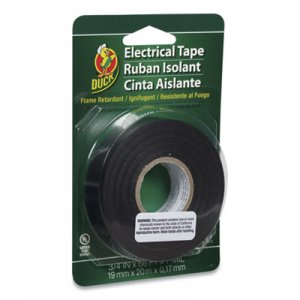 Duck DUC551117 Pro Electrical Tape, 1" Core, 0.75" x 66 ft, Black