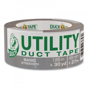 Duck DUC1154019 Basic Strength Duct Tape, 3" Core, 1.88" x 30 yds, Silver