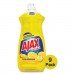 Ajax CPC44673 Dish Detergent, Lemon Scent, 28 oz Bottle, 9/Carton