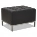 Alera ALEQB8216 QUB Series Ottoman, 26 3/8 x 21 1/2 x 17 1/2, Black