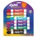 EXPO SAN1927525 Low Odor Dry Erase Vibrant Color Markers, Broad Chisel Tip, Assorted Colors, 12/Set