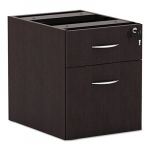 Alera ALEVA552222ES Valencia Series 3/4 Box/File Pedestal,15 5/8w x 20 1/2d x 19 1/4h