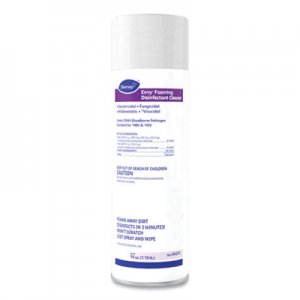 Diversey DVO04531 Envy Foaming Disinfectant Cleaner, Lavender Scent, 19 oz Aerosol Spray, 12/Carton