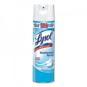 LYSOL Brand RAC79329CT Disinfectant Spray, Crisp Linen, 19 oz Aerosol Spray, 12/Carton