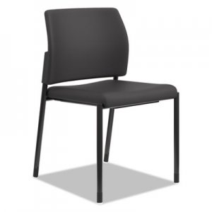 HON SGS6NBCU10B Accommodate Series Armless Guest Chair, Black Fabric HONSGS6NBCU10B