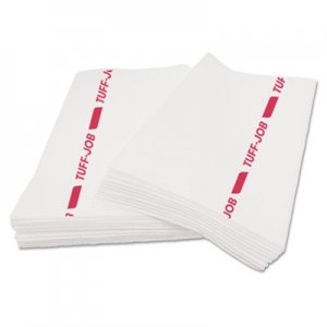 Cascades PRO CSDW921 Tuff-Job S900 Antimicrobial Foodservice Towels, White/Red, 12 x 24, 150/CT