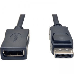 Tripp Lite P579-006 DisplayPort Extension Cable with Latches (M/F), 6-ft
