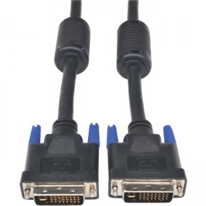 Tripp Lite P560-015-DLI DVI-I Dual Link Digital and Analog Monitor Cable (DVI-I M/M), 15-ft