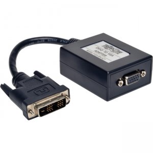 Tripp Lite P120-06N-ACT DVI-D to VGA Active Adapter Converter Cable, 6-in - 1920x1200