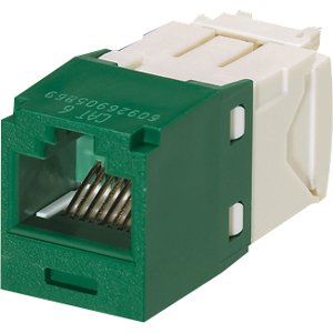 Panduit CJ688TGGR Mini-Com Cat.6 UTP Module