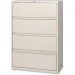 Lorell 43510 Receding Lateral File with Roll Out Shelves