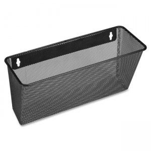 Lorell 84144 Black Mesh/Wire Wall Pocket