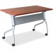 Lorell 60720 Cherry Flip Top Training Table