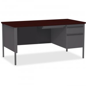 Lorell 60916 Fortress Series Right-Pedestal Desk