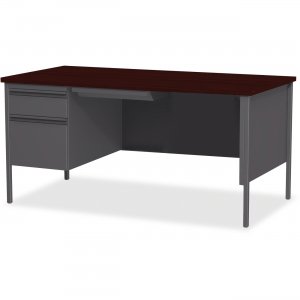 Lorell 60919 Fortress Series Left-Pedestal Desk