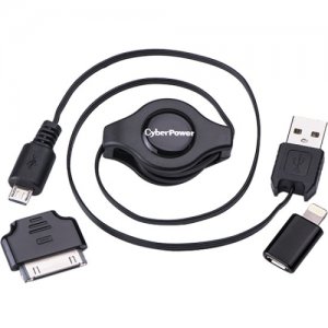 CyberPower CPU3RTAKT iDevice USB cable kit for Apple devices