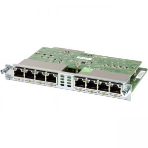 Cisco EHWIC-D-8ESG-P 8 port 10/100/1000 Enhanced High-Speed WAN Interface Gigabit Ethernet Switch