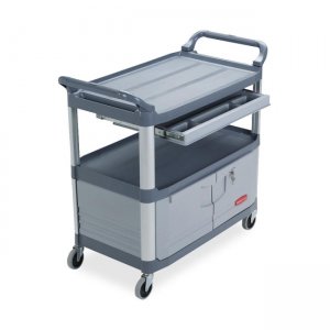 Rubbermaid 409400 GRAY Instrument Cart